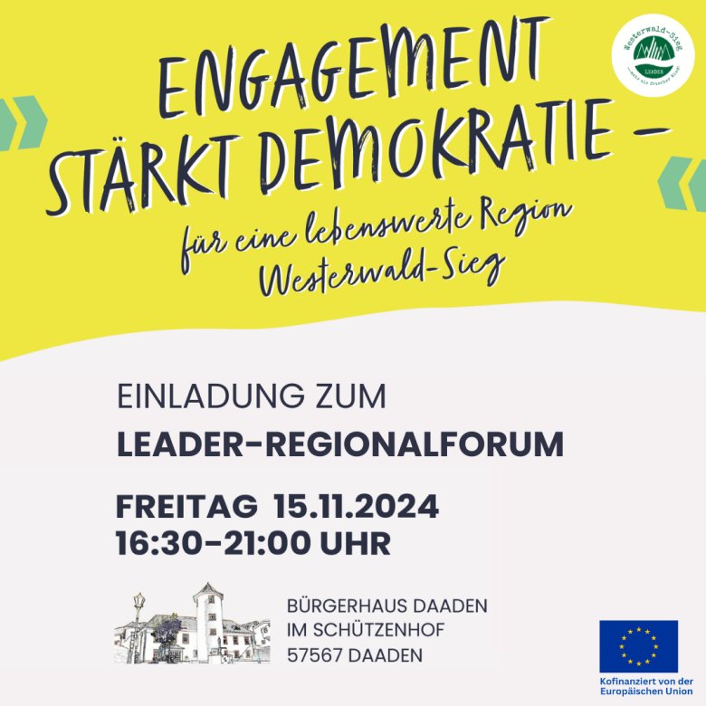 Programm Regionalforum - 1